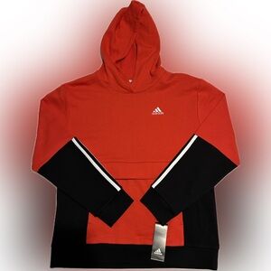NWT ADIDAS - Red & Black Hoodie